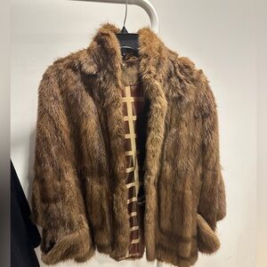 Vintage Natural Mink Fur Coat
